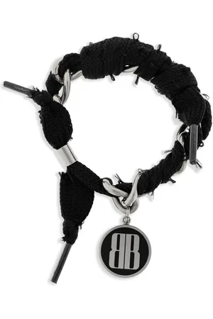 Balenciaga Armband met logo bedel