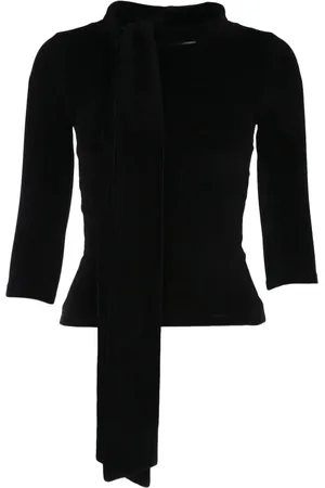 Balenciaga Spencer met sjaaldetail