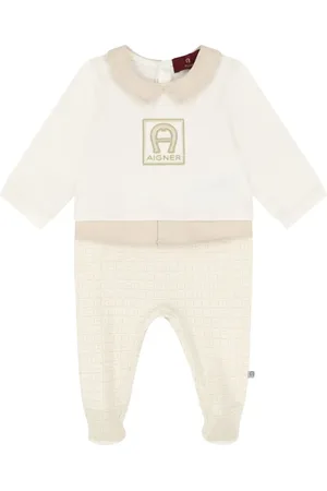 Aigner Romper met geborduurde kraag