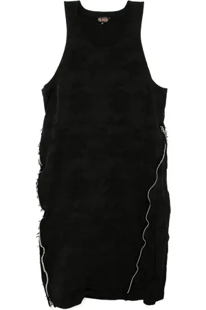 Comme des Garçons Jurk met camouflageprint en rits