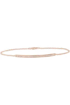 LB Exclusive 14kt roségouden armband met diamant