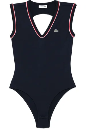 Lacoste Top met open rug