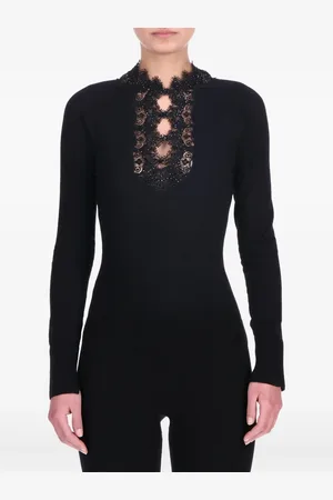 ERMANNO SCERVINO Trui met kanten detail
