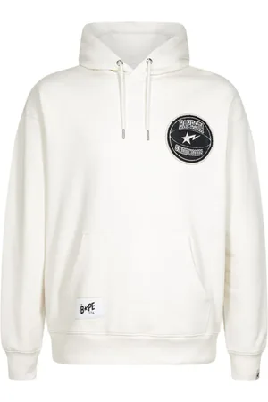 A Bathing Ape X STADIUM GOODS® "Court White" hoodie