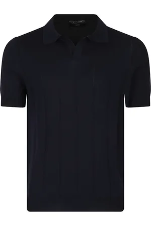 Gran Sasso Geribbeld poloshirt
