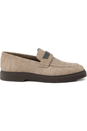 Brunello Cucinelli Leren loafers