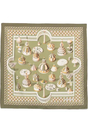 Salvatore Ferragamo Sjaal met print