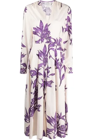 FORTE FORTE Blousejurk met bloemenprint