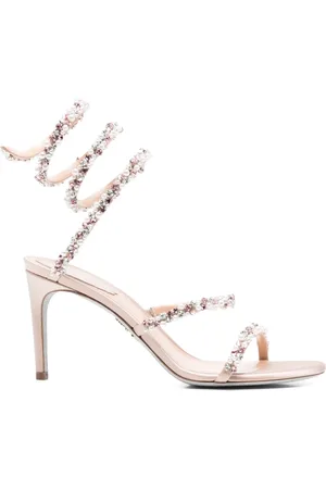 RENE CAOVILLA Octavia sandalen verfraaid met kristallen