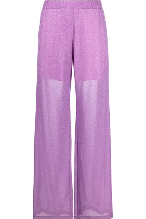 AMEN Broek met wijde pijpen