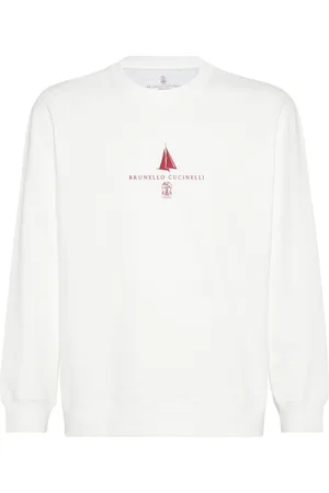 Brunello Cucinelli Sweater met logoprint