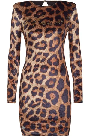 Philipp Plein Jurk met luipaardprint