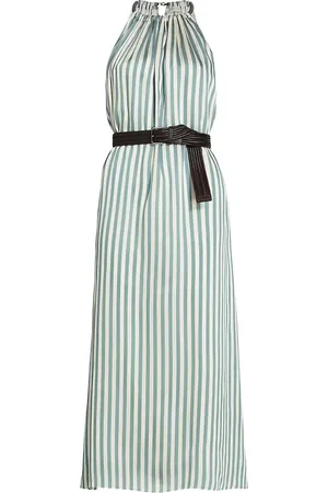 Brunello Cucinelli Gestreepte maxi