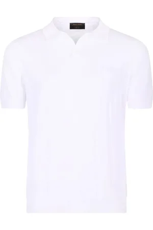 Gran Sasso Geribbeld poloshirt
