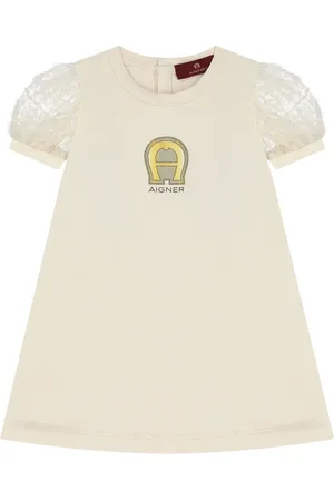 Aigner Jurk met pofmouwen