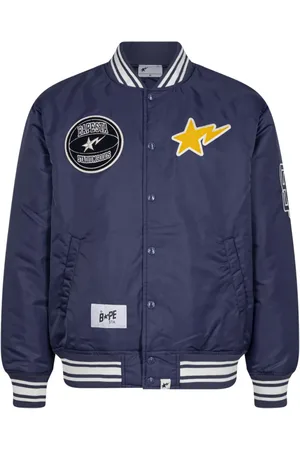 A Bathing Ape X STADIUM GOODS® "Navy/Ivory" bomberjack