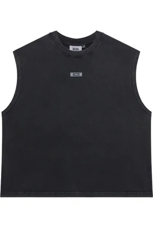 GCDS Tanktop met verwassen effect