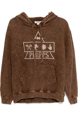 Stain Shade Hoodie met borduurwerk