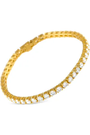 LB Exclusive 18kt geelgouden Tennis armband met diamant