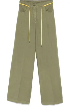 Aspesi Broek met visgraatpatroon