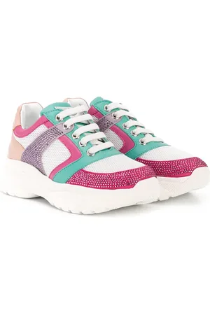 Philipp Plein Runner sneakers met colourblocking