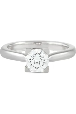 HARRY WINSTON Platinum ring met diamant