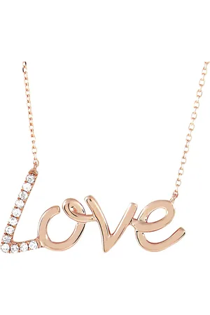 LB Exclusive 14kt roségouden halsketting