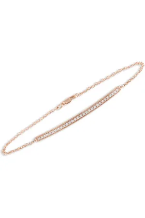LB Exclusive 14kt roségouden armband met diamant
