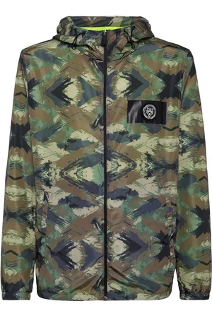 Philipp Plein Windjack met camouflageprint