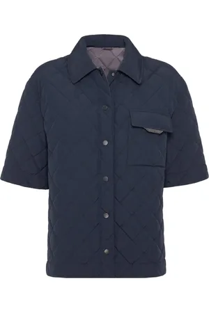 Brunello Cucinelli Gewatteerd jack