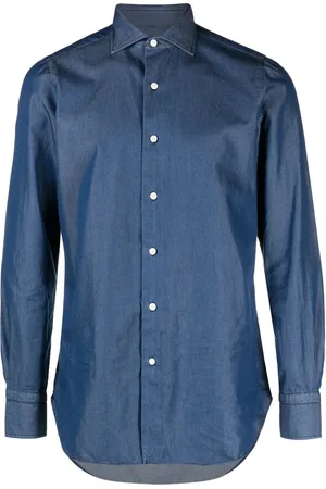 Finamore Denim overhemd