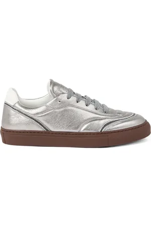 Brunello Cucinelli Sneakers met lamé
