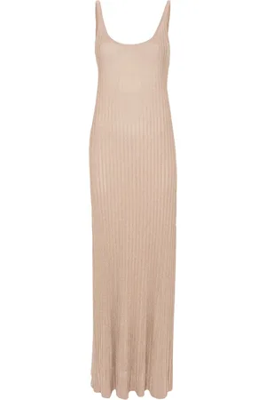 Max Mara Jurk met lurex detail