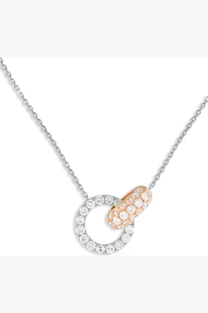 LB Exclusive 18kt gouden halsketting met diamant
