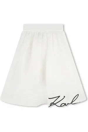 Karl Lagerfeld Rok met geborduurd logo