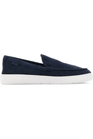 Hogan Leren loafers met ronde neus