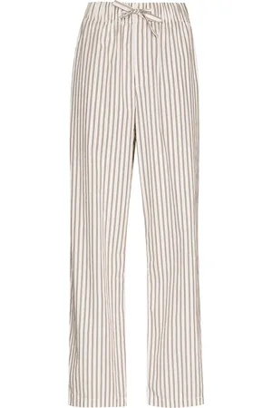Tekla Gestreepte pyjamabroek