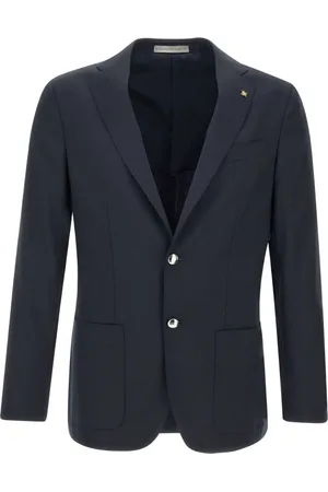 corneliani Blazer met enkele rij knopen