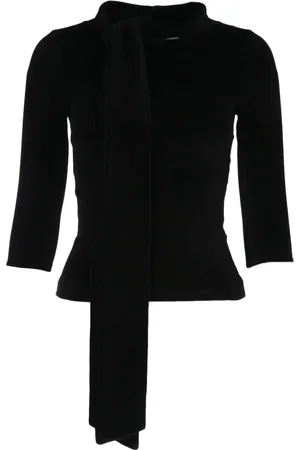 Balenciaga Spencer met sjaaldetail