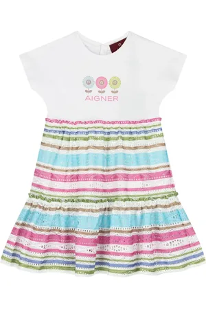 Aigner Jurk met geborduurde bloemen