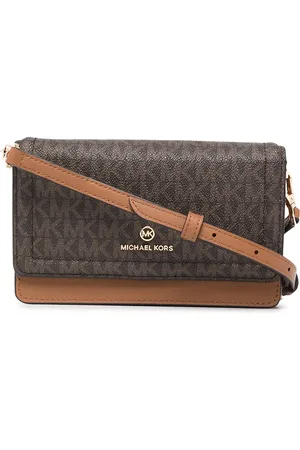 Michael Kors Jet Set crossbodytas met logoprint