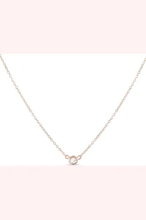 LB Exclusive 14kt roségouden halsketting