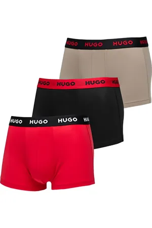 HUGO BOSS Drie boxershorts met logoband