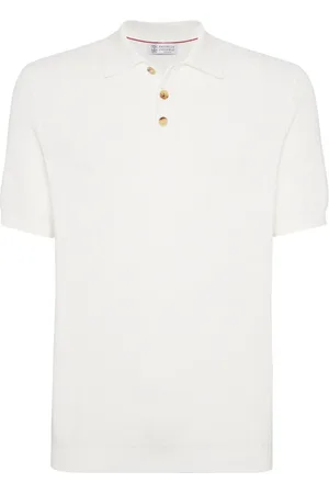 Brunello Cucinelli Geribbeld poloshirt