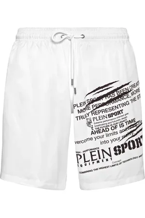 Philipp Plein Zwembroek met logoprint