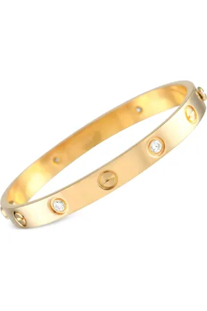 Cartier 18kt geelgouden Love 4 armband met diamant