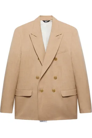 GCDS Blazer met gemêleerd effect