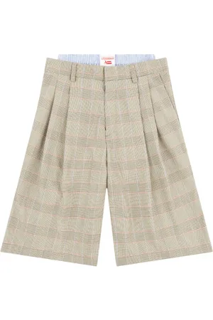 Charles Jeffrey Loverboy Geruite shorts