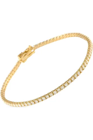 LB Exclusive 14kt geelgouden Tennis armband met diamant
