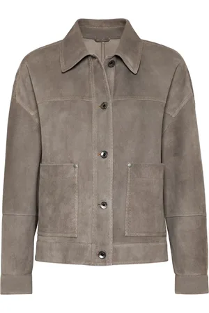 Brunello Cucinelli Leren jack
